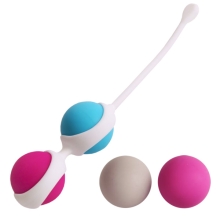 Вагинальные шарики White Label - 4 шарика Вагинальные шарики White Label - 4 шарика