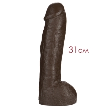 Фаллос-насадка Vac-U-Lock Hung, Doc Johnson Фаллос-насадка Vac-U-Lock Hung, Doc Johnson