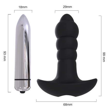 Вибро-пробка Sex Expert SEM-55177