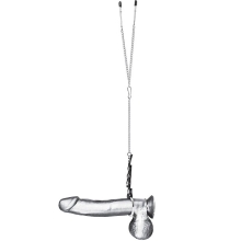 Кольцо с зажимами на соски BlueLine BLM3059 Кольцо с зажимами на соски BlueLine BLM3059