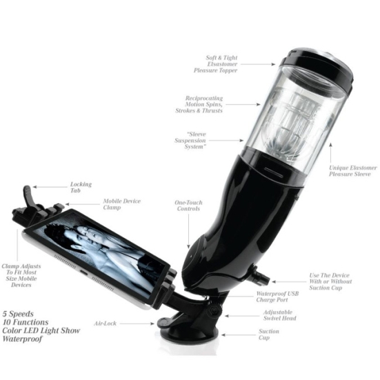 Авто-мастурбатор Pipedream Mega-Bator Ass