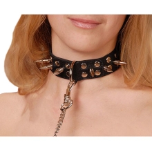 Ошейник с шипами и поводком, Sitabella Ошейник с шипами и поводком, Sitabella